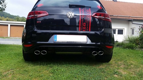 Sportauspuff heckdiffusor r - sportauspuff, +